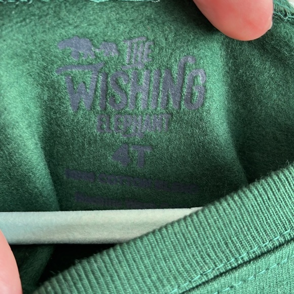NWOT Wishing Elephant St.Patrick’s Sweatshirt Size 4T - Picture 3 of 3